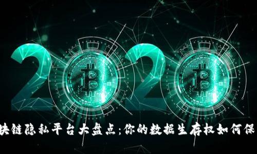 区块链隐私平台大盘点：你的数据生存权如何保障？