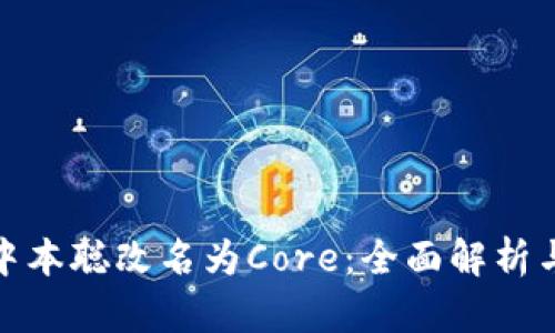 : tp钱包中本聪改名为Core：全面解析与用户指南